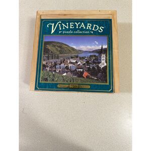 Vineyards Puzzle Collection, Rhein Germany Wood Box 750-Piece Puzzle